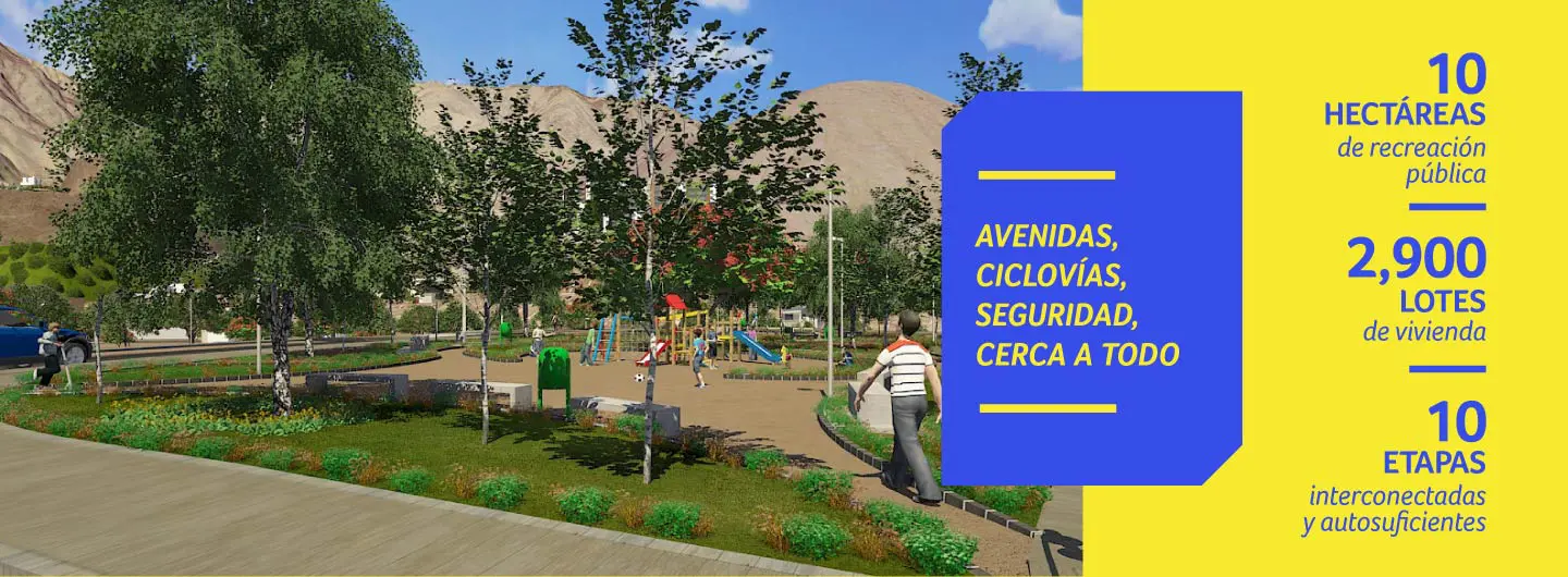 Avenidas, ciclovías y seguridad en Colinas de la Gloria